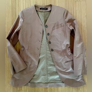 casual ANNE KLEIN AK stripped blazer jacket sz 8